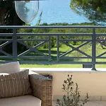 Luxury Corfu 3 Bedroom Panorama Sea View Private Pool וילה ארילס