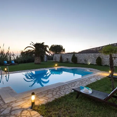 Luxury Corfu 3 Bedroom Panorama Sea View Private Pool Arillas Villa