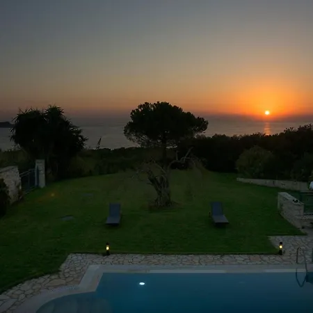 Luxury Corfu 3 Bedroom Panorama Sea View Private Pool Arillas Villa *