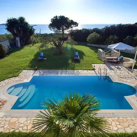Luxury Corfu 3 Bedroom Panorama Sea View Private Pool Arillas Villa Arillas (Corfu)