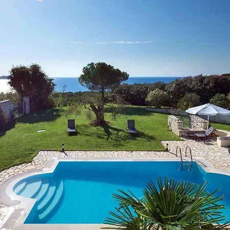 Luxury Corfu 3 Bedroom Panorama Sea View Private Pool Villa Arillas (Corfu)