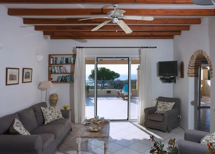 Villa Luxury Corfu 3 Bedroom Panorama Sea View Private Pool